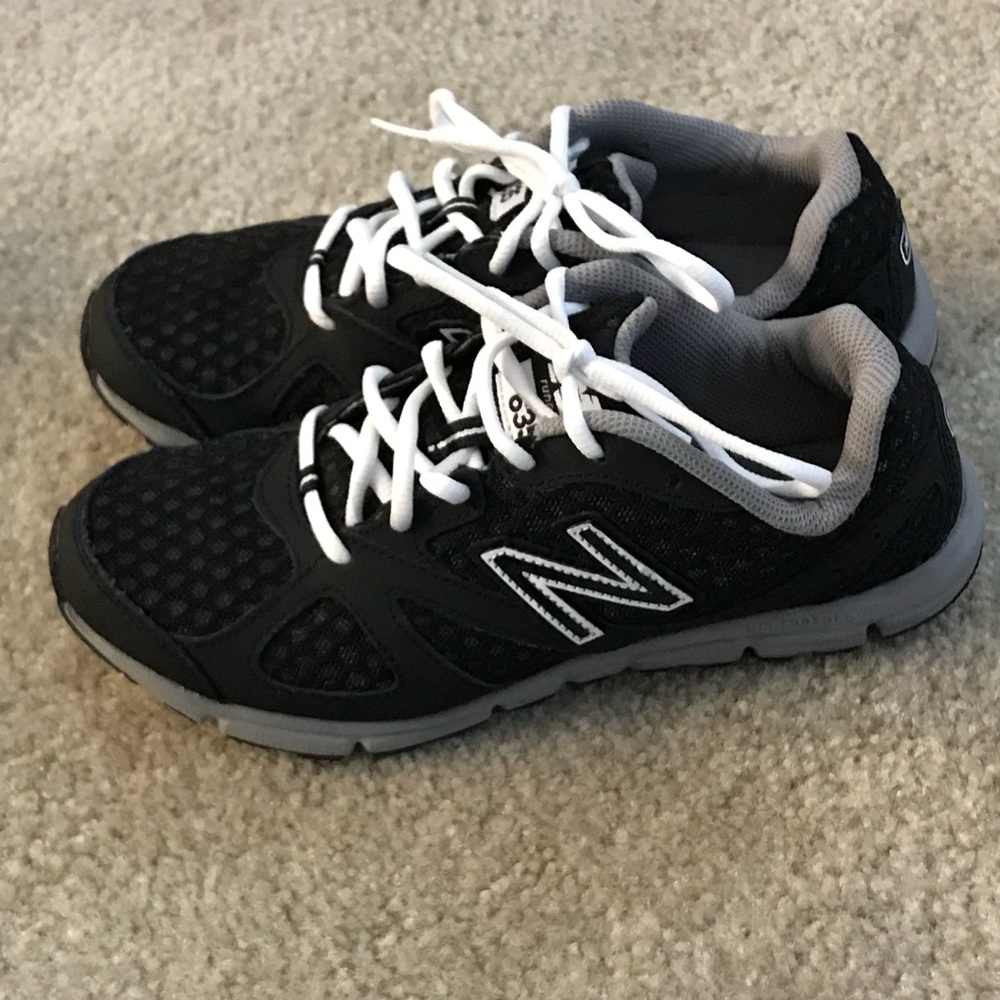 New Balance 635 - Black, Size 7, Tennis Shoe